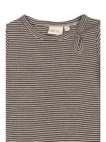 Petit Piao Body w kolorze brązowo-beżowym