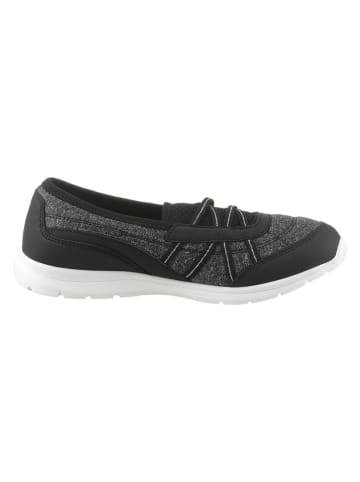 Heine Slipper in Schwarz
