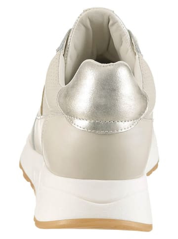 Heine Leder-Sneakers in Beige