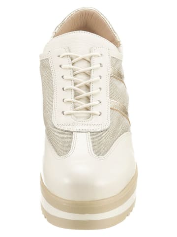 Heine Schnürschuhe in Gold