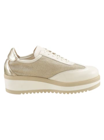 Heine Veterschoenen goudkleurig