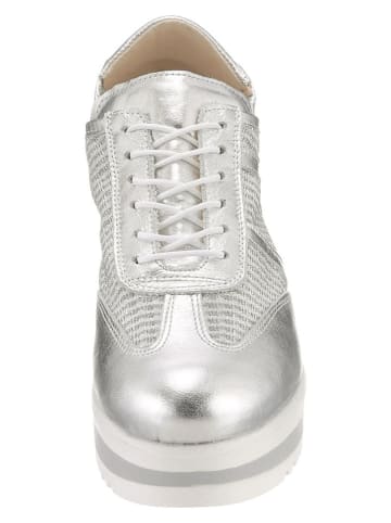 Heine Schnürschuhe in Silber