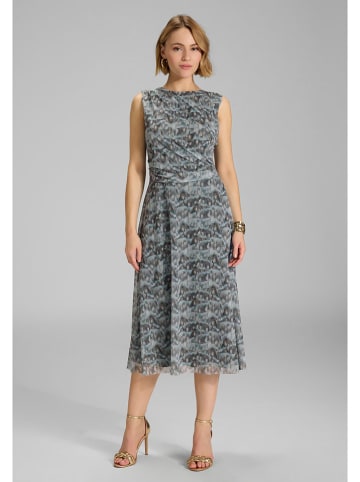 SWING Kleid in Hellblau/ Grau