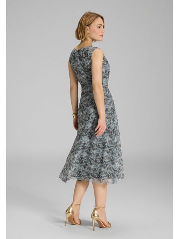SWING Kleid in Hellblau/ Grau