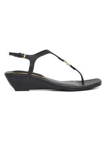 Polo Club Sandalen "Wedge" zwart