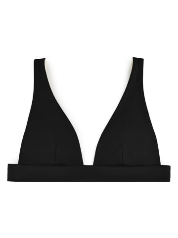 Polo Club Dwustronny biustonosz bikini w kolorze czarnym