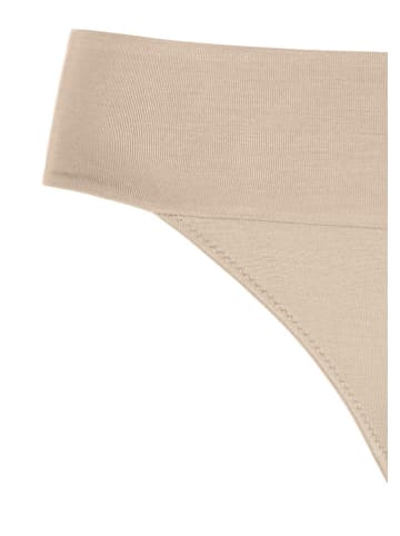 LASCANA 3er-Set: Strings in Beige