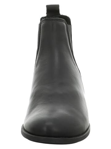 Think! Leren chelseaboots zwart
