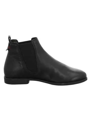 Think! Leren chelseaboots zwart