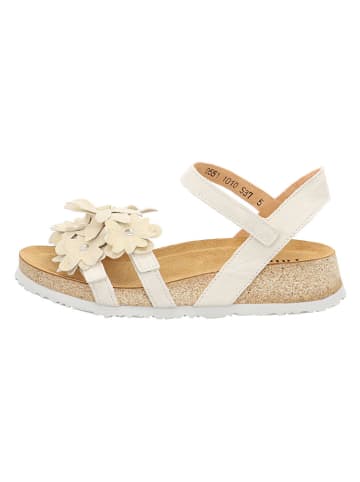 Think! Leren sandalen beige