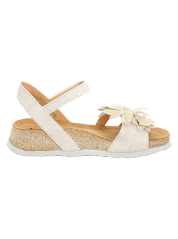Think! Leren sandalen beige