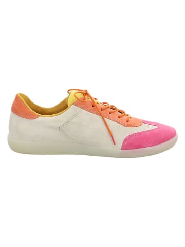Think! Leder-Sneakers in Creme