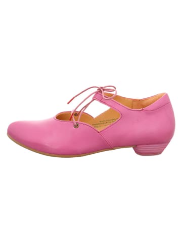 Think! Leren pumps lichtroze