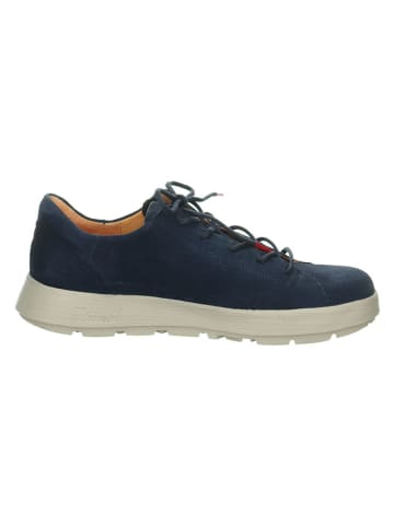 Think! Leder-Sneakers in Dunkelblau