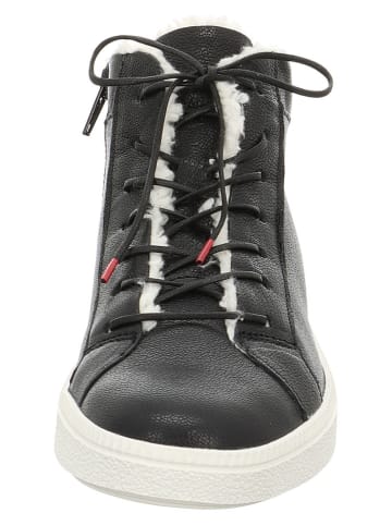 Think! Leren sneakers zwart