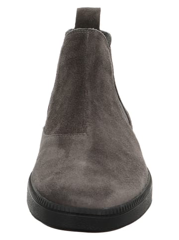 Think! Leder-Chelsea-Boots in Braun
