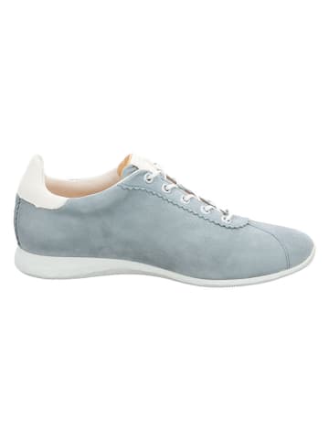 Think! Leder-Sneakers in Hellblau