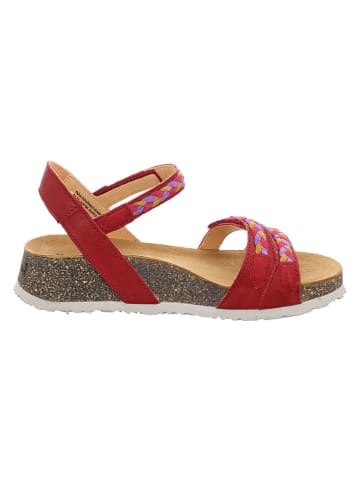 Think! Leren sandalen rood