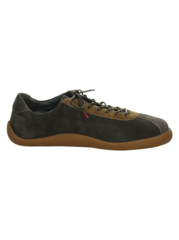 Think! Leder-Schnürschuhe in Schwarz