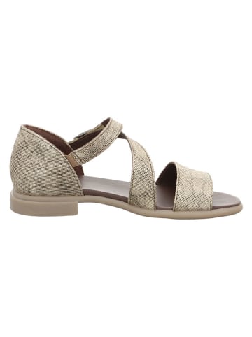 Think! Leren sandalen beige