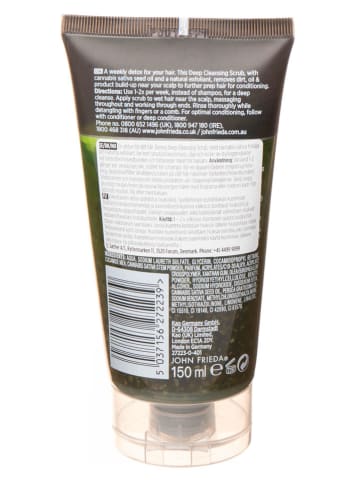 John Frieda Kopfhautpeeling "Detox & Repair Scalp", 150 ml