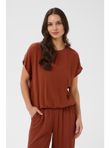 Kaffe Bluse in Braun