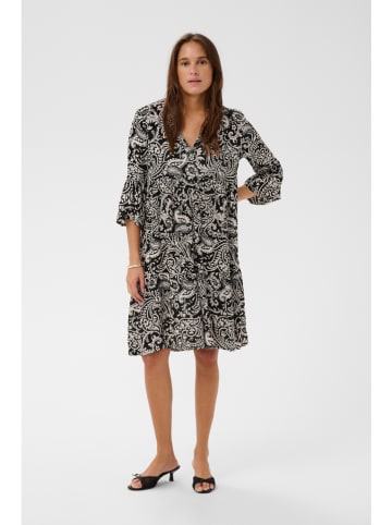 Kaffe Kleid in Schwarz