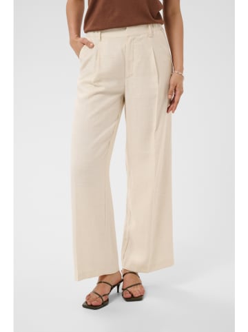 Kaffe Broek zandkleurig