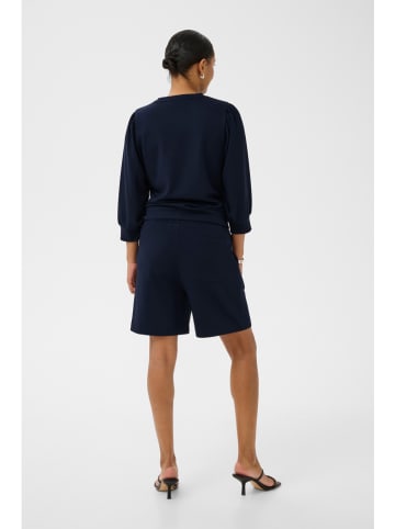 Kaffe Sweatshorts in Dunkelblau