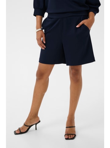 Kaffe Sweatshort donkerblauw