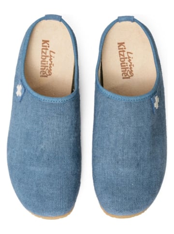Living Kitzbühel Pantoffels "Gipfelkreuz" blauw