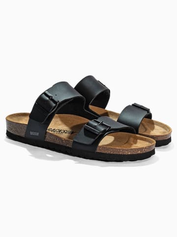 BACKSUN Pantoletten "Messine" in Schwarz