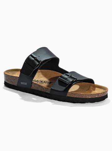 BACKSUN Pantoletten "Messine" in Schwarz