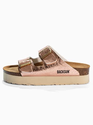 BACKSUN Pantoletten "Maldives" in Gold