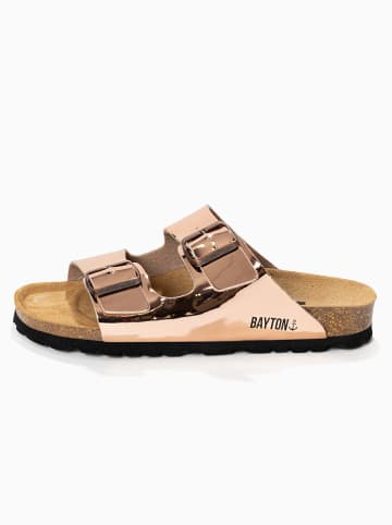 BACKSUN Pantoletten "Atlas" in Gold