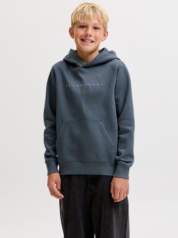 JACK & JONES Junior Hoodie "Star" in Blaugrau