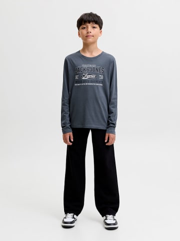 JACK & JONES Junior Longsleeve in Blaugrau