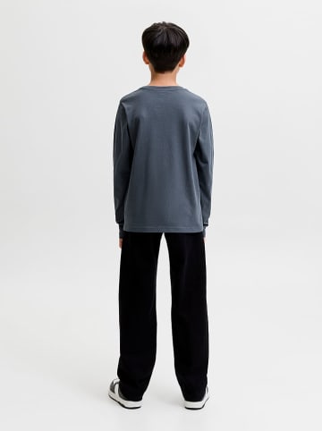 JACK & JONES Junior Longsleeve in Blaugrau