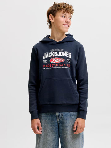 JACK & JONES Junior Hoodie in Dunkelblau