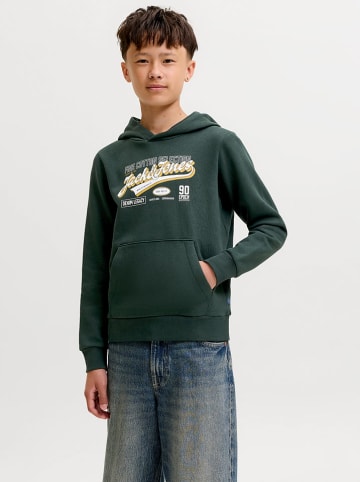 JACK & JONES Junior Hoodie donkergroen