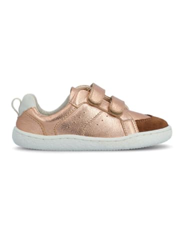 Groundies Leder-Sneakers "Universe" in Rosa/ Braun