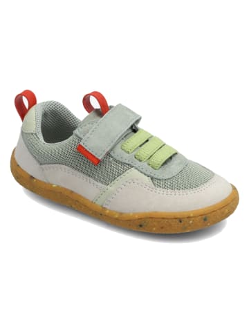Groundies Leren barefootschoenen groen