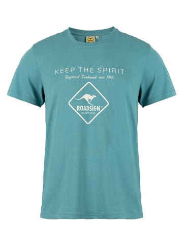 Roadsign Shirt in Türkis