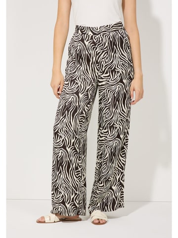 More & More Hose in Schwarz/ Creme