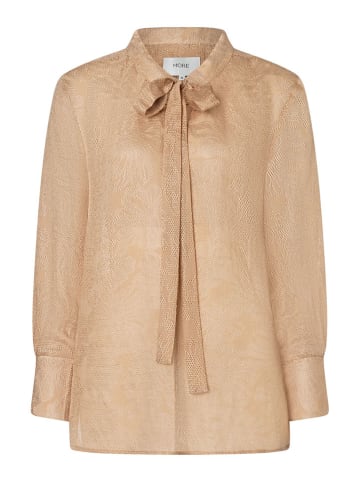 More & More Blouse lichtbruin