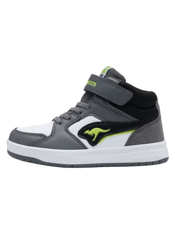 Kangaroos Sneakersy "K-CP Hogan EV" w kolorze szaro-białym