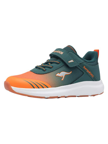 Kangaroos Sneakers "KB-Rida EV" in Grün/ Orange