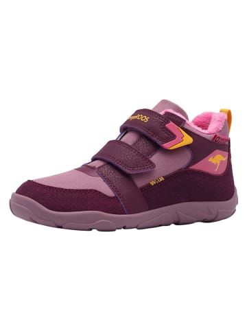 Kangaroos Sneakers "K-BXK Grashopper Mid V" in Lila