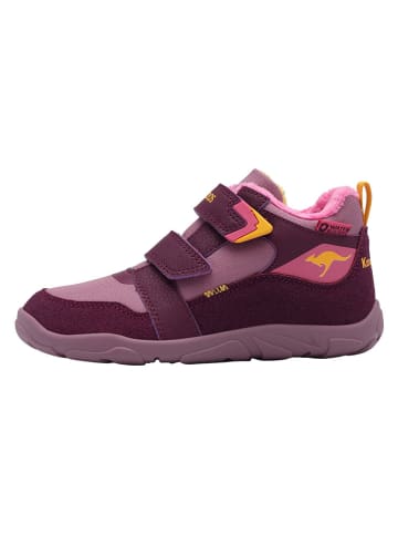 Kangaroos Sneakersy "K-BXK Grashopper Mid V" w kolorze fioletowym