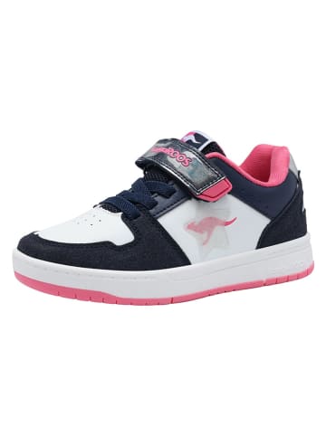 Kangaroos Sneakers "K-CP Dash EV" in Weiß/ Dunkelblau